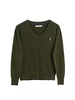 Пуловер Polo Club Pullover, темно-зеленый