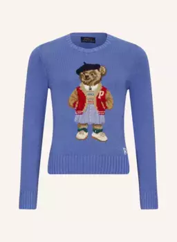 Пуловер Polo Ralph Lauren, синий