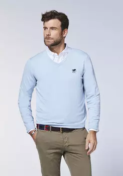 Пуловер Polo Sylt, синий