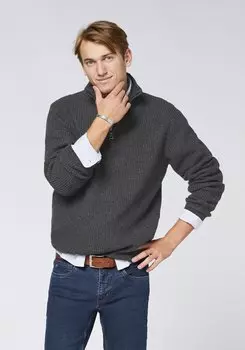 Пуловер Polo Sylt Strick, черный