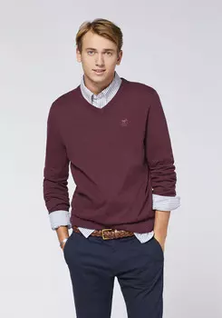 Пуловер Polo Sylt Strick, фиолетовый