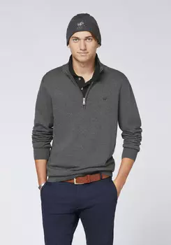 Пуловер Polo Sylt Strick, серый