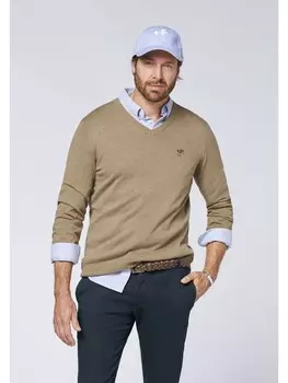 Пуловер Polo Sylt Strick, серый