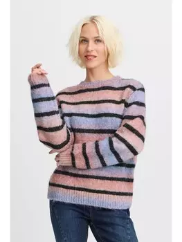 Пуловер PULZ Jeans Strick, розовый