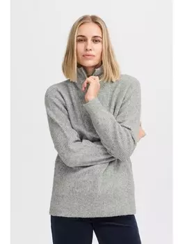 Пуловер PULZ Jeans Strick, серый