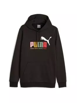 Пуловер Puma Hoodie Fleece, черный