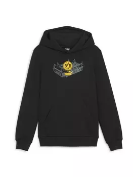 Пуловер Puma Kapuzenpullover BVB Borussia Dortmund, черный