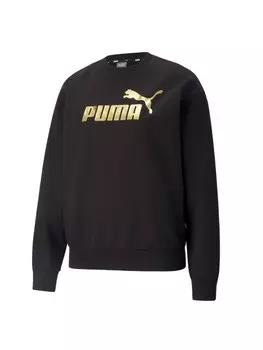 Пуловер Puma Pullover Rundhals, черный