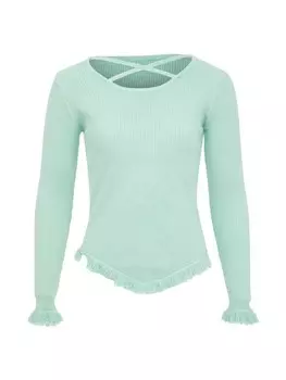 Пуловер qisha Strick, цвет minze