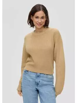 Пуловер QS, бежевый