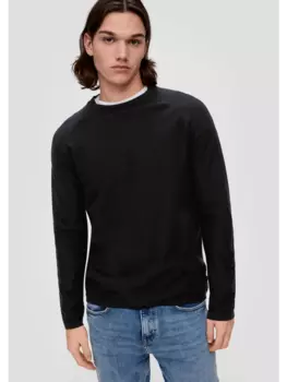 Пуловер QS, черный
