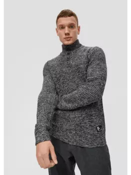 Пуловер QS, черный