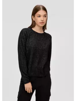 Пуловер QS, черный