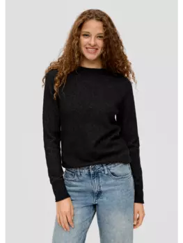 Пуловер QS, черный