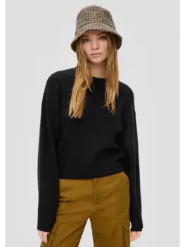 Пуловер QS, черный