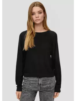 Пуловер QS, черный