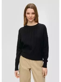Пуловер QS, черный