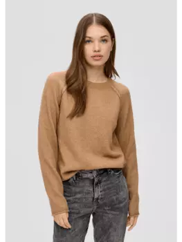 Пуловер QS, коричневый