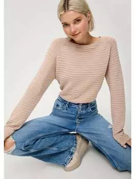 Пуловер QS, коричневый