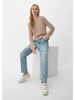 Пуловер QS, коричневый