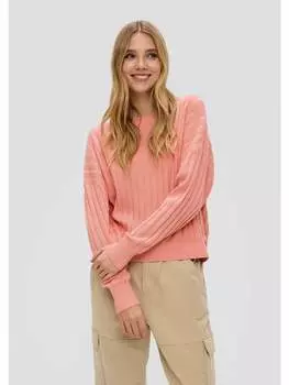 Пуловер QS, оранжевый