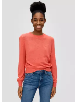 Пуловер QS, оранжевый