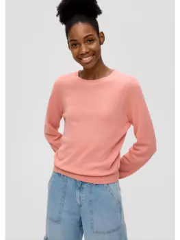 Пуловер QS, оранжевый