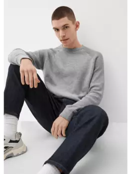 Пуловер QS, серый