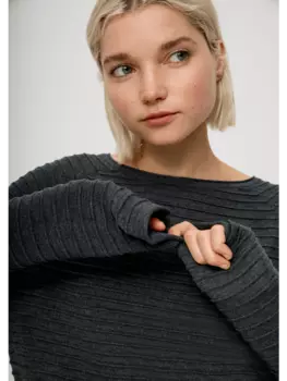 Пуловер QS, серый