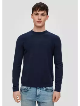 Пуловер QS, синий