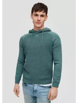 Пуловер QS, синий