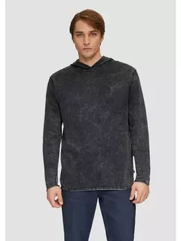 Пуловер QS Strick langarm, черный