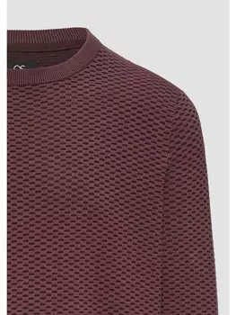 Пуловер QS Strickpullover langarm, фиолетовый