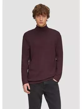 Пуловер QS Strickpullover langarm, фиолетовый