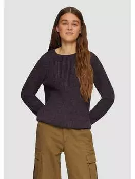 Пуловер QS Strickpullover langarm, розовый