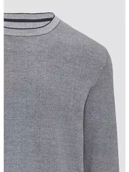 Пуловер QS Strickpullover langarm, синий