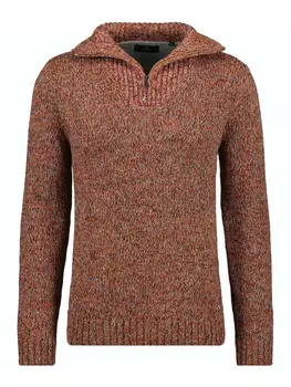 Пуловер Ragman V Ausschnitt, красный