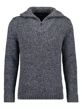 Пуловер Ragman V Ausschnitt, синий