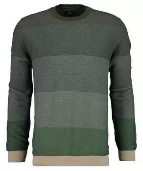 Пуловер Ragman V Ausschnitt, зеленый