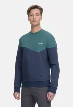 Пуловер ragwear Sweatshirt 'Dotie', зеленый