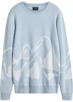 Пуловер Rainbow, синий