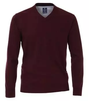 Пуловер Redmond V Ausschnitt, красный