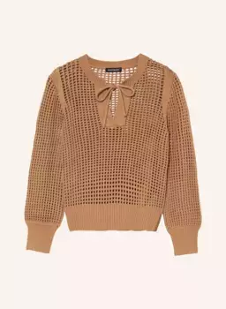 Пуловер Repeat, коричневый