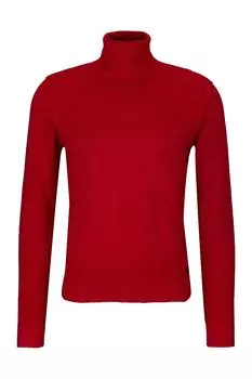 Пуловер Replay Rollkragen Wool Blend Fast Dyed 12 Gg, красный