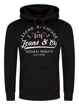 Пуловер riverso, черный