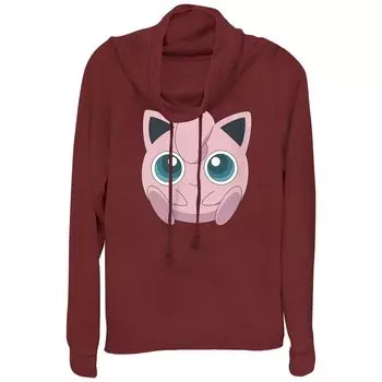Пуловер с большим лицом и рисунком Pokmon Jigglypuff для юниоров Licensed Character