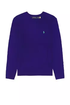 Пуловер с длинным рукавом Polo Ralph Lauren, синий