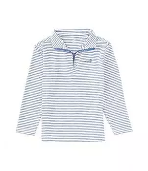 Пуловер с длинными рукавами и молнией 1/4 Class Club Little Boys 2T-7, синий