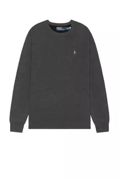 Пуловер с длинными рукавами Polo Ralph Lauren, цвет Dark Charcoal Heather