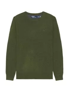 Пуловер с длинными рукавами Polo Ralph Lauren, цвет Classic Olive Heather